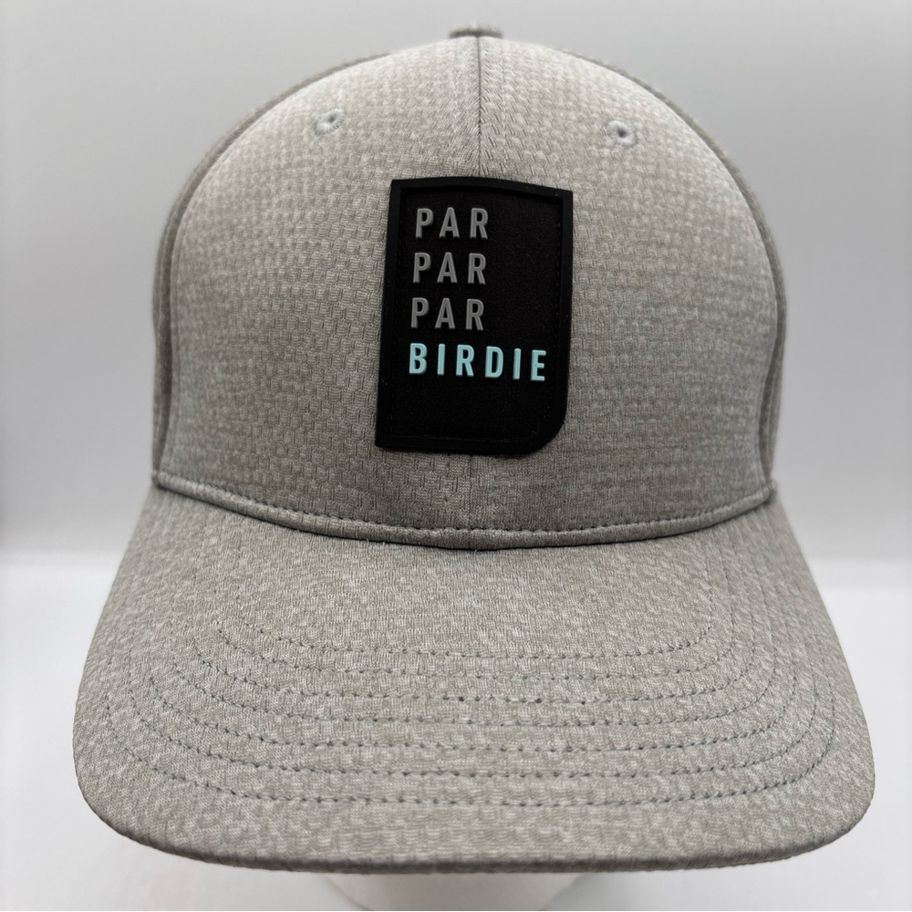 adidas Golf Par Par Par Birdie Men’s Medium Heather Gray SnapBack Baseball Hat